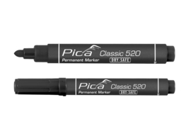 PICA  520/46 PERMANENT MARKER 1-4MM ROND ZWART