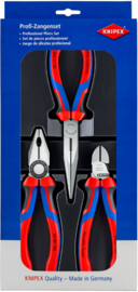 Knipex 00 20 11 MONTAGE-SET 3-DELIG