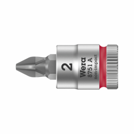 Wera 8751 A Zyklop Phillips Bitdop PH 2 met 1/4"-aandrijving 05003351001