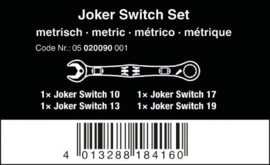 WERA JOKER SWITCH SET  4-DELIG  05020090001