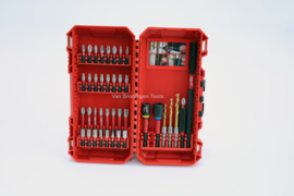 MILWAUKEE SHOCKWAVE IMPACT DUTY BITSET 40-DELIG - 4932492004