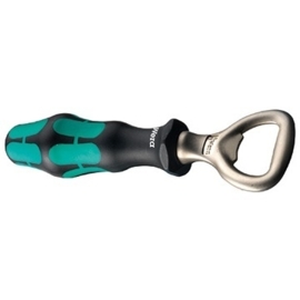 Wera  Flessenopener zwart/groen 0503005001