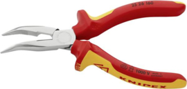 Knipex 25 26 160 Platspitse tang met zijsnijder Radiotange