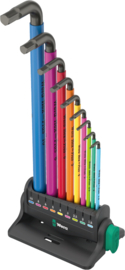 Wera 950/9 Hex-Plus Multicolour 3 Stiftsleutelset 05133165001