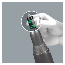 Wera 887/4 RR SB Rapidaptor universele bithouder met ringmagneet, 1/4" x 57 mm