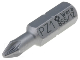 Wera 855/1 Z Bits Pozidrive PZ1 x 25 mm 05072080001