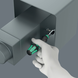 Wera 8011 Zyklop Mini 4 bitratel, 1/4", 1/4" x 50 mm 05003662001