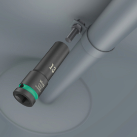 Wera 9725 Schuimrubberen inzetstuk met Zyklop C, 1/2", Impaktor Deep doppen Set 1, 11‑delig  05150115001