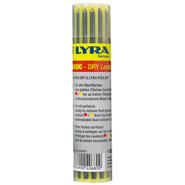 Lyra Dry Profi bouwpotlood met vullingen grafiet Bundel 4498103
