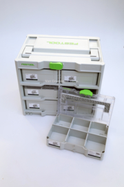 Festool SYS3-RK/6 M 337-Set Systainer³ Rack Editie RTF