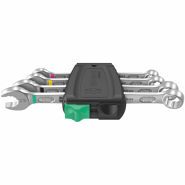 Wera 05020228001 6003 Joker 4 set 1 ringsteeksleutelset, 4‑delig