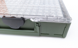 Tanos Systainer³ Organizer M 89 met 6 bakjes natuur olijfgroen