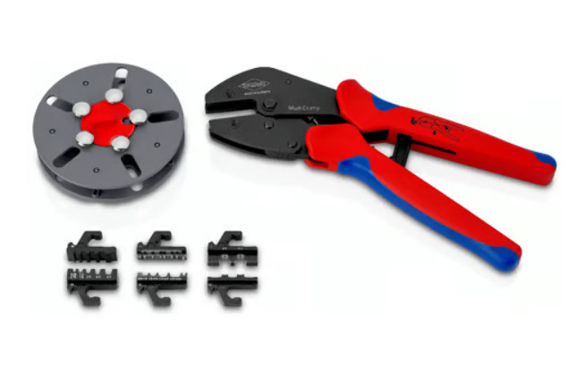 Knipex MultiCrimp Krimptang met wissellader 97 33 03