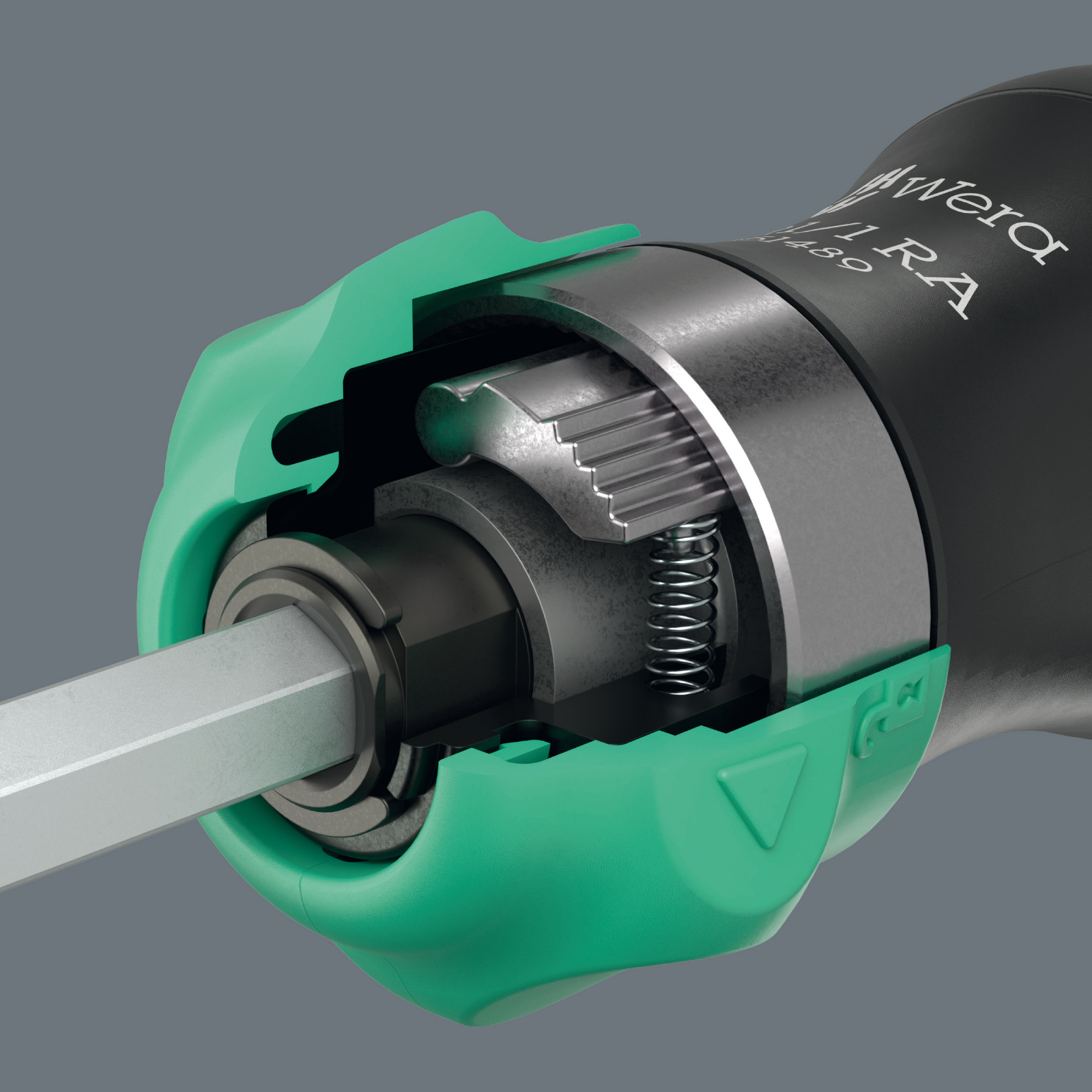 Wera Kraftform Kompakt 28 RA met etui, 6‑delig 05051520001
