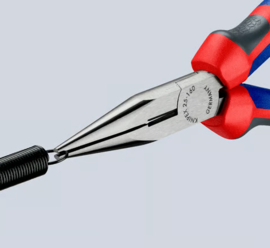 Knipex 25 02 160 Platspitse tang met zijsnijder