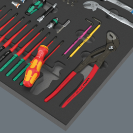 Wera 9753 Schuimrubberen inzetstuk Kraftform Kompakt Service Set 105150153001