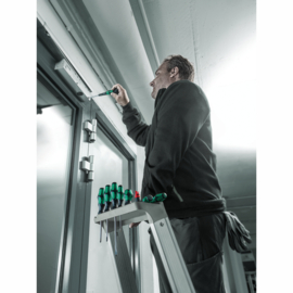 Wera 05134029001 Schroevendraaierset Werkplaats 9-delig Kruiskop Pozidriv, Torx, Plat