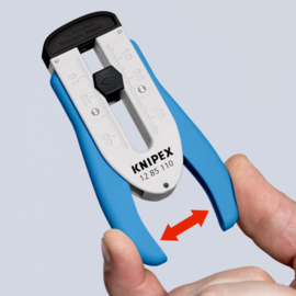 Knipex 12 85 110 SB Stripgereedschap voor glasvezelkabel