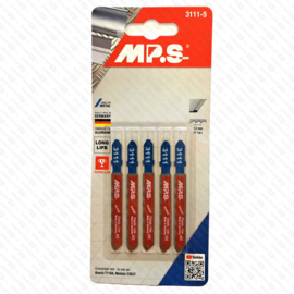 MPS 3111-5 Decoupeerzaagjes HSS Metaal T1,2mm L75mm 5st