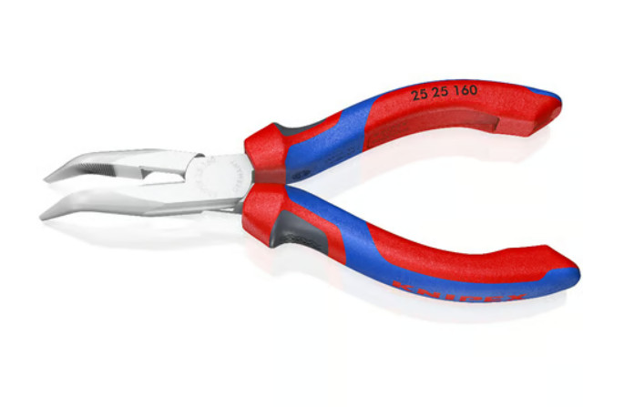 Knipex 25 25 160 Platspitse tang met zijsnijder (radiotang)