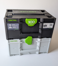 Festool 100 jaar Systainer³ Duo 187 Zwart en Grijs