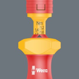 Wera 05006609001 Kraftform Kompakt VDE 16 Torque 1,2-3,0 Nm extra slim 1 Tool Finder, 16‑delig