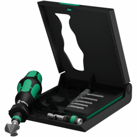 WERA VERZINKBOOR BIT-SET 846/8 3-SNIJDER  05104650001
