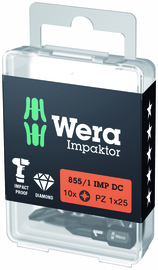 Wera 855/1 IMP DC PZ Impaktor PZ 1 x 25 mm, 10x 05057620001
