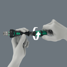Wera Black Edition 8000 A SB Zyklop-ratel met 3/8"-aandrijving 05135881001