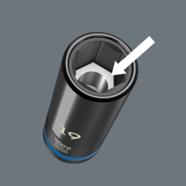 Wera Wheel Impaktor C Set 1 Doppen set, met 1/2" -aandrijving, 3-delig 05004595001