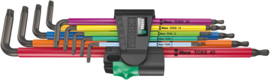 Wera 967/9 TX XL Multicolour 1 Stiftsleutelset, lang, 9‑delig 05024480001