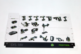 Festool deksel kaart SYS18V 10347689