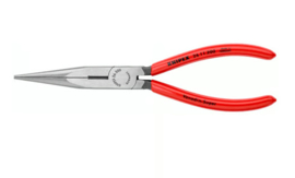 knipex 26 11 200 Platspitse tang met zijsnijder