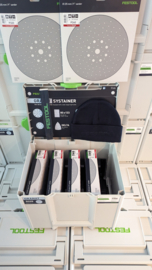 Festool Schuurmateriaal-Systainer³ Granat D225 GR SYS 578280 + extra's