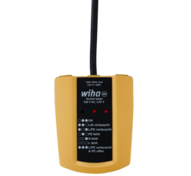 Wiha 45220 Stopcontacttester 230 V AC, CAT II