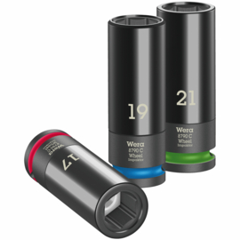 Wera Wheel Impaktor C Set 1 Doppen set, met 1/2" -aandrijving, 3-delig 05004595001