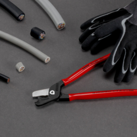 Knipex 95 11 225 StepCut® XL Kabelschaar met getrapte snede