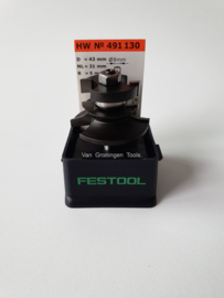 Festool Contraprofielfrees veer HW S8 D43/21 A/KL 491130