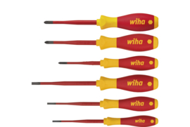 Wiha SoftFinish electric slimFix -schroevendraaierset, 6-delig 38362