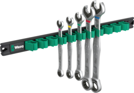 Wera 9631 Magneetstrip 6000 Joker 2 steek-ringratelsleutelset, 5‑delig 05020015001