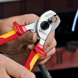 Knipex 95 26 165 Kabelschaar met openingsveer