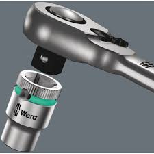 Wera 8100 SB 8 Zyklop Metal-ratelset, omschakelpal, 3/8 29‑delig - 05004048001