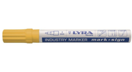 Lyra Mark + Sign Industriemarker 2-4 mm Geel 4040007