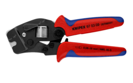 Knipex 97 53 09 Zelfinstellende krimptang voor adereindhulzen