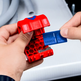 Knipex Bix voor gegolfde- geribbelde buizen  90 22 10 V01