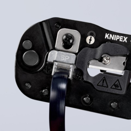 Knipex 97 51 13  Krimptangen voor RJ45-westernstekkers