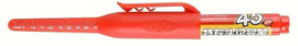 Diepgat markeerstift rood