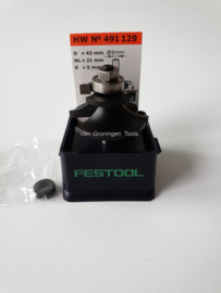 Festool Contraprofielfrees groef HW S8 D43/21 A/KL 491129