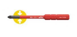Wiha 42211 Bitset slimBit electric Sleufkop, PlusMin/Pozidriv 6-delig