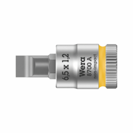 Wera 8700 A FL Sleuf Bitdop 1.2x6.5 mm 1/4"-aandrijving 05003322001